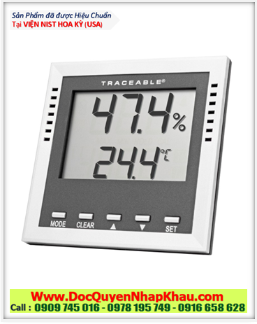 Traceable 4410, Ẩm kế với dải đo 1%RH đến 99%RH Traceable@4410 Dew-Point/Wet-Bulb/ Humid./Therm. Alarm